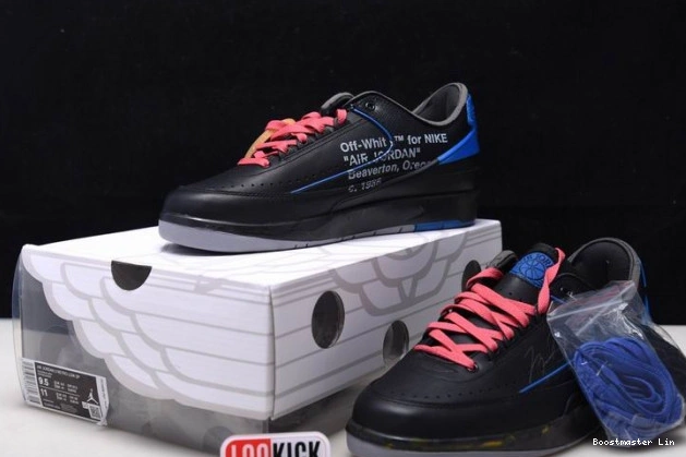 Bmlin Off-White 2 SP Blue Jordan Black DJ4375-004 Low Retro 0702
